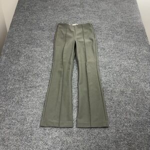 Vince Olive Green Boot-Cut Pants